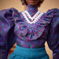 Barbie Inspiring Women Doll, Madam C.J. Walker Wearing Puff Sleeve Blouse, Full-Length Skirt & Accessories, Collectible with Doll Stand & Certificate
