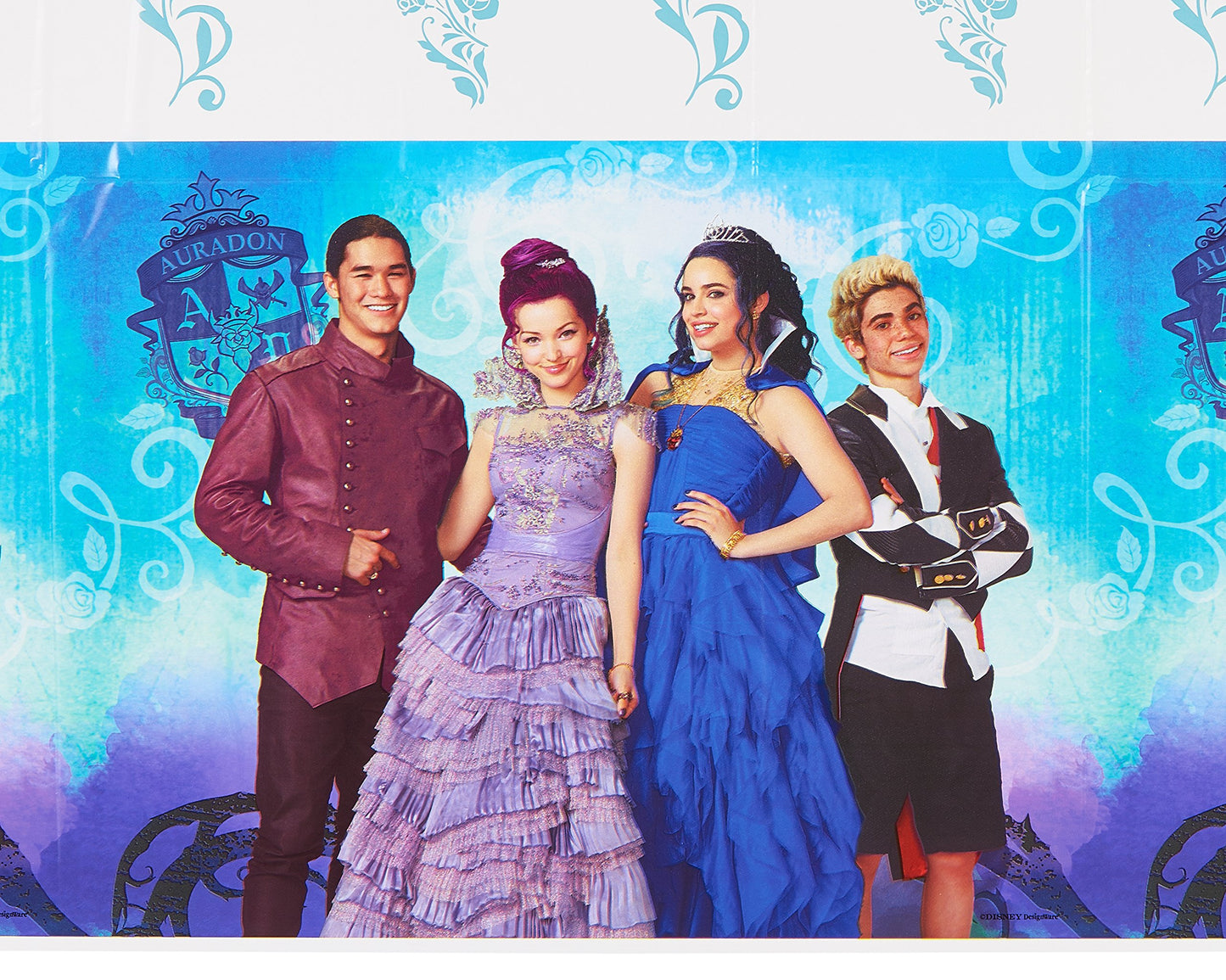 amscan 571562 Table Cover | Multi Color Disney© Descendants Collection | Birthday 1 ct.