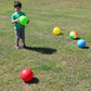 Toys+ 8.5 Inch Playground Balls Set, Official Size for Dodge Ball, Kick Ball, Four Square, Free Pump (5Pack, Red,Blue,Green,Yellow,Rainbow)