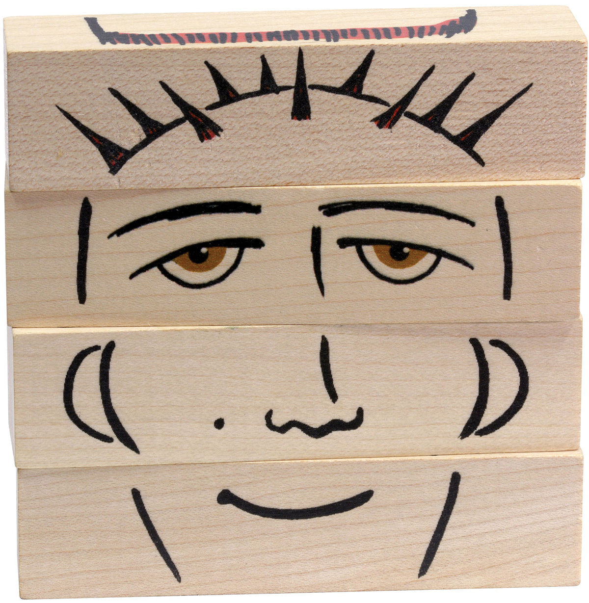 Maple Landmark Games to Go, Flip Faces - Made in USA