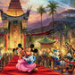 Ceaco - 4 in 1 Multipack - Thomas Kinkade - Disney Dreams Collection - Tangled, Sleeping Beauty, Peter Pan, & Mickey and Minnie - (4) 500 Piece Jigsaw