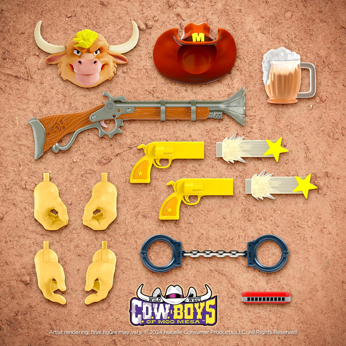 Nacelle Consumer Products C.O.W. Boys of Moo Mesa: Marshal Moo Montana Action Figure