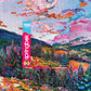 Springbok's Rocky Mountain Twilight 1000 Piece Jigsaw Puzzle Featuring The Impressionistic Painting of The Rockies by Artist Shannon Roman