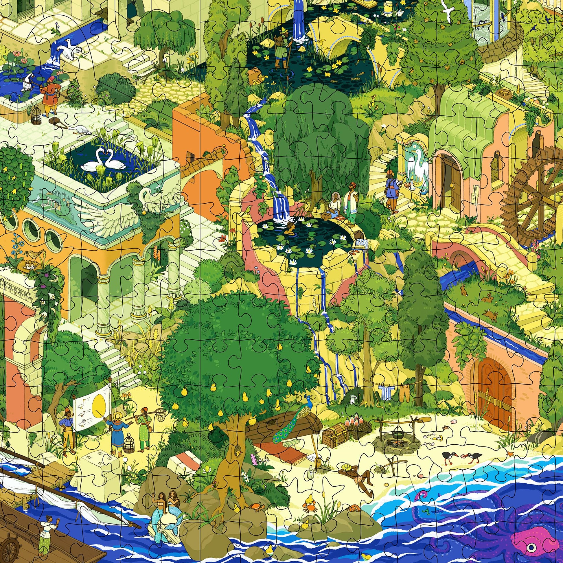 The Golden Goose • 1000-Piece Puzzle by The Magic Puzzle Company • Series 5