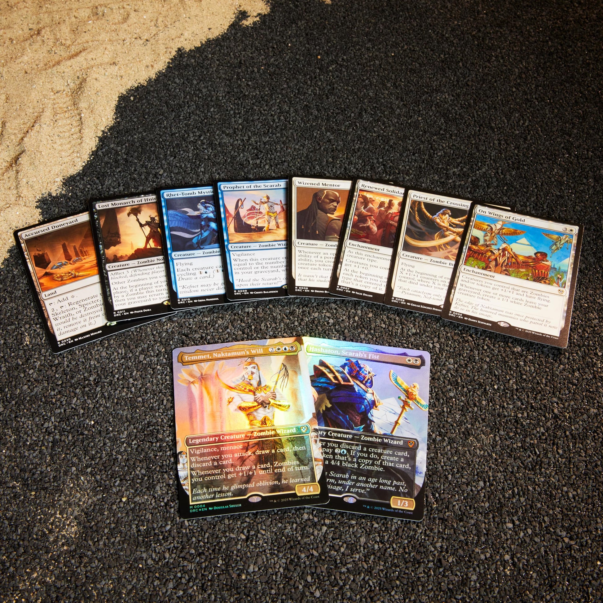 Magic: The Gathering Aetherdrift Commander Deck - Eternal Might (100-Card Deck, 2-Card Collector Booster Sample Pack + Accessories)