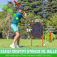 GoSports LotBall Backyard Baseball Bat, Ball and Strike Zone Set - Plastic Baseball Game for Kids