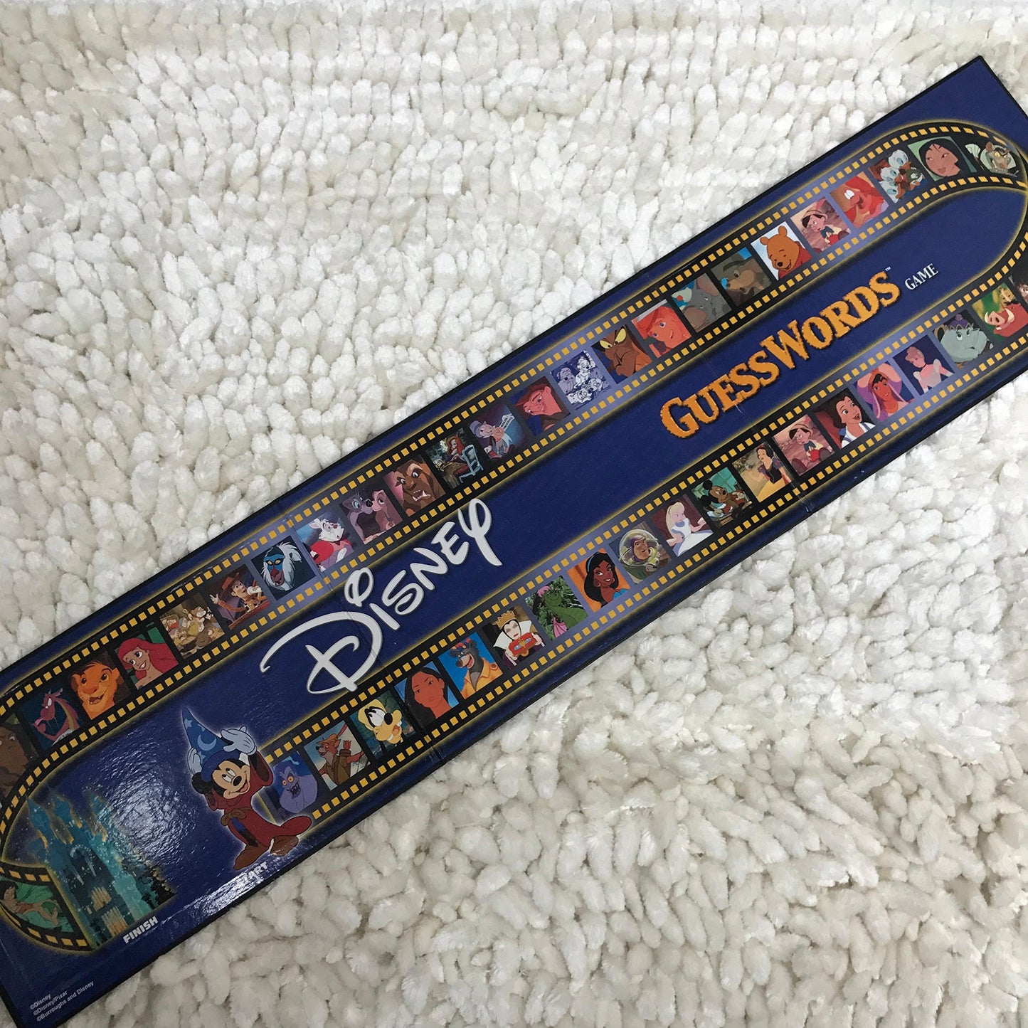 Disney Guesswords Board Game