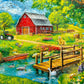 500 Piece Puzzle for Adults - Jigsaw Puzzles - Spring Farm