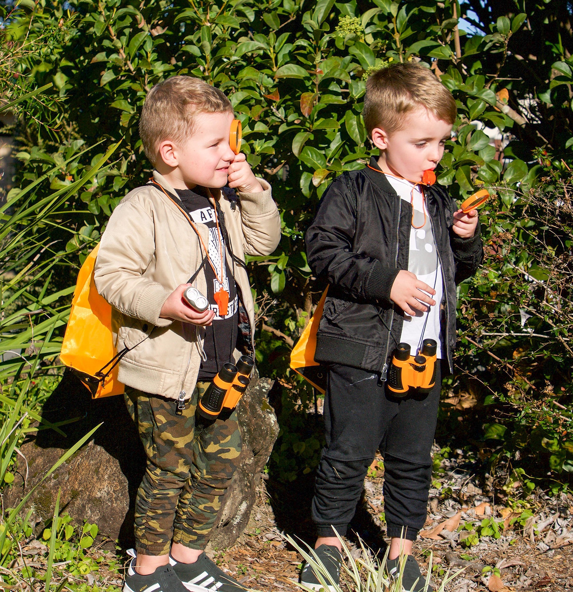 Adventure Kidz Orange Outdoor Exploration Kit for Children