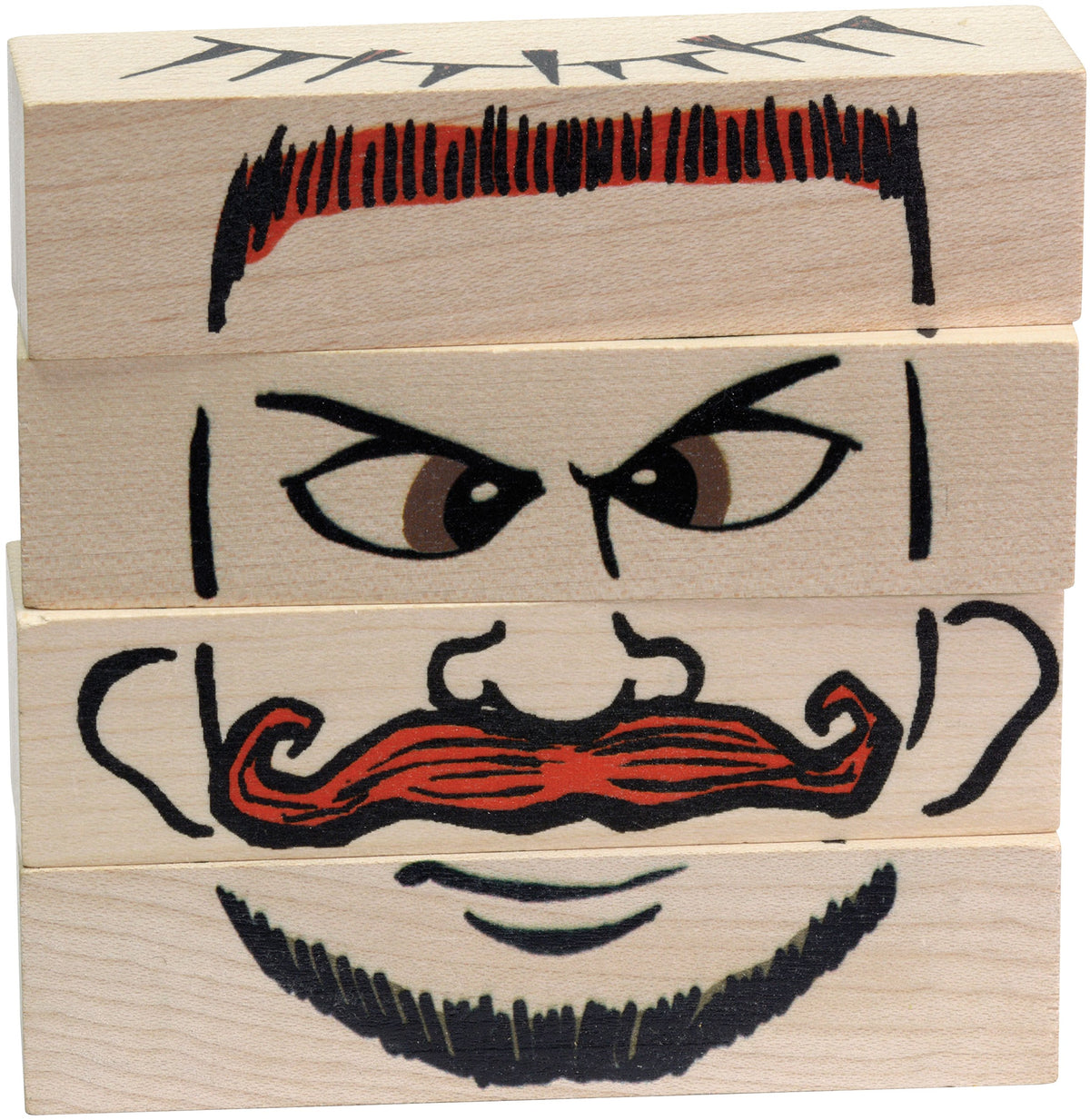 Maple Landmark Games to Go, Flip Faces - Made in USA