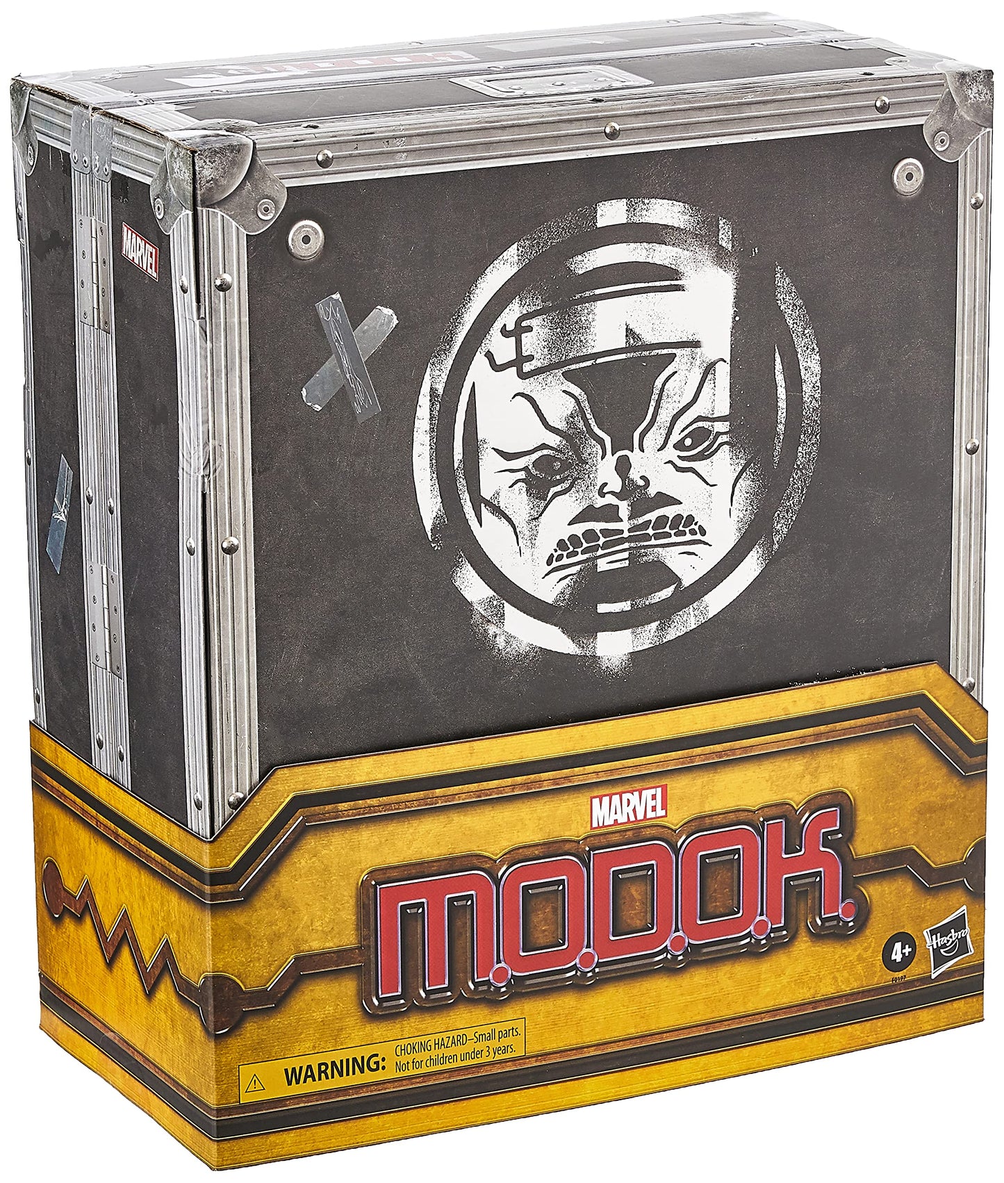 Marvel Legends Series M.O.D.O.K. World Domination Tour Collection, M.O.D.O.K. Figure with Premium Rock n Roll Design, Includes 2 figures and 5
