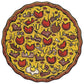 Stellar Factory Pizza Puzzles Meat Lovers, 550-Piece Jigsaw Puzzle, 20"