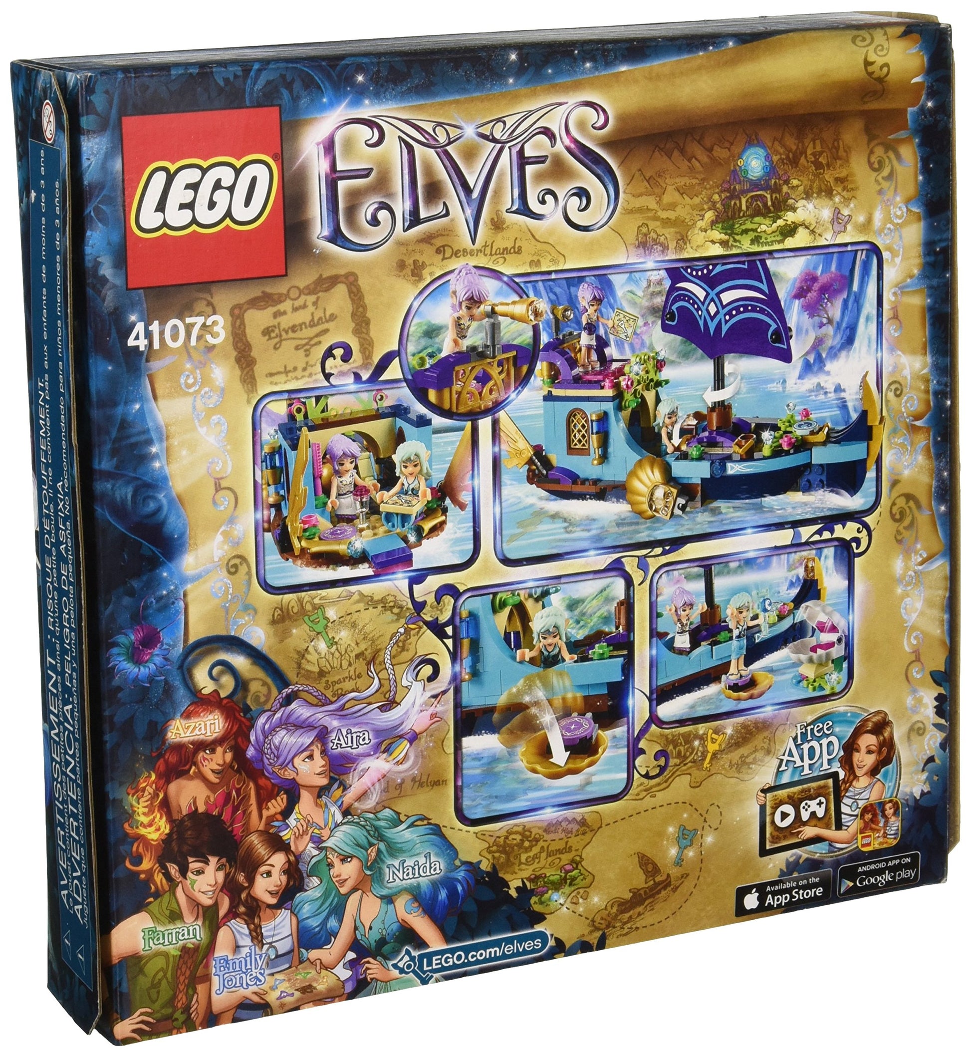 LEGO Elves Naida's Epic Adventure Ship 41073