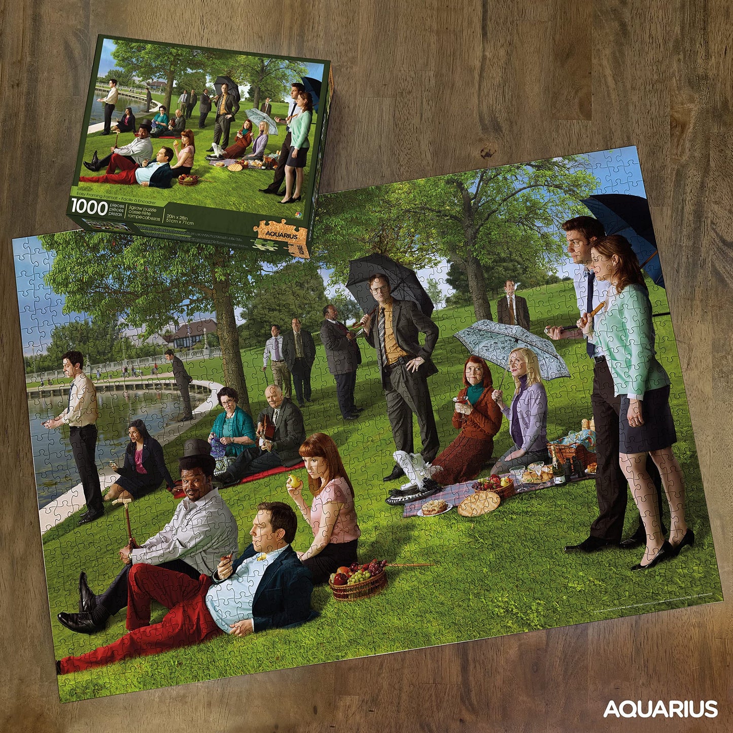 AQUARIUS The Office Sunday Afternoon 1000 Piece Jigsaw Puzzle
