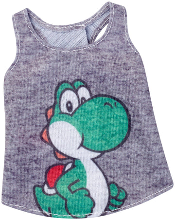Barbie Fashion Super Mario, Grey Tee