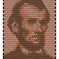 Penny Portrait Abraham Lincoln Kit - Unique DIY Craft Wall Art