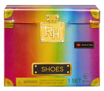Rainbow High Mini Accessories Studio - 25+ Mystery Fashion Shoes & Outfits for Dolls. Great Gift for Kids 6-12.