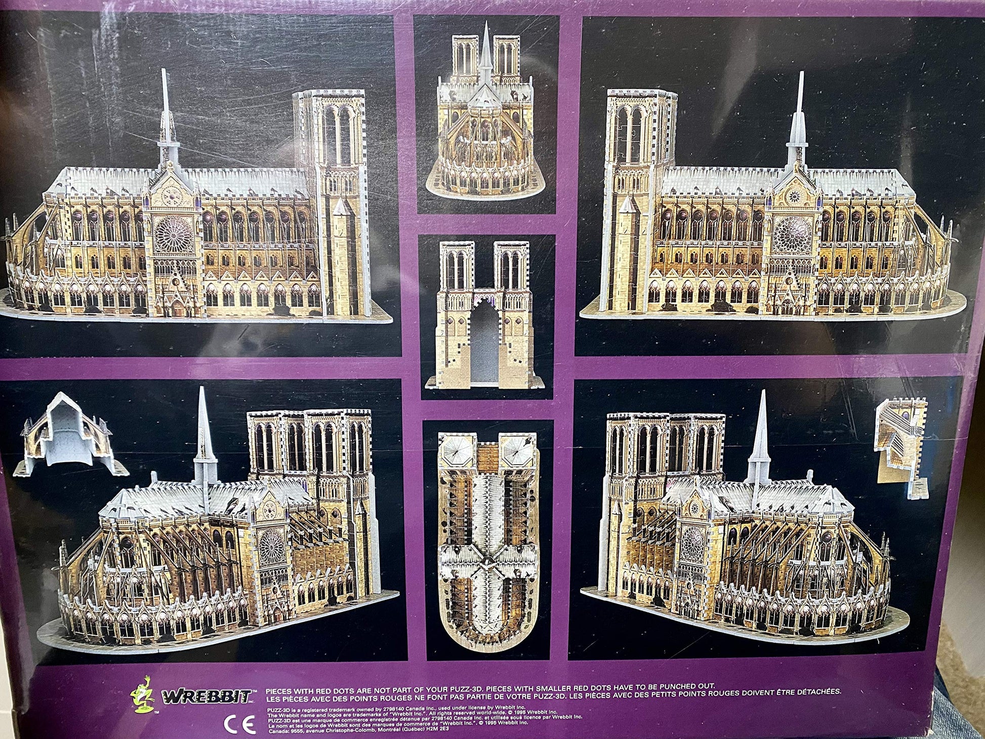 - Puzz 3d 952 pieces Jigsaw Puzzle Notre Dame de Paris Cathedral