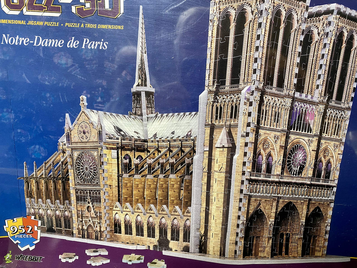 - Puzz 3d 952 pieces Jigsaw Puzzle Notre Dame de Paris Cathedral