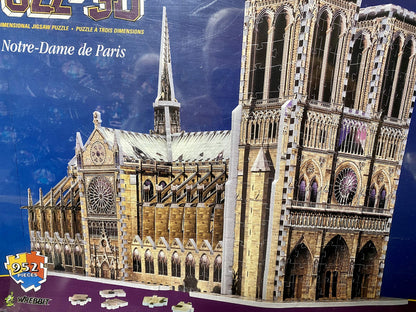 - Puzz 3d 952 pieces Jigsaw Puzzle Notre Dame de Paris Cathedral