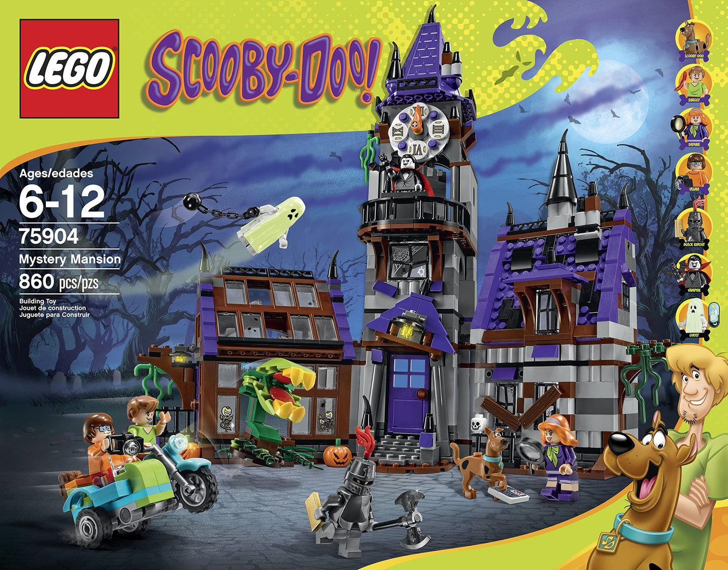 LEGO Scooby-Doo 75904 Mystery Mansion Building Kit