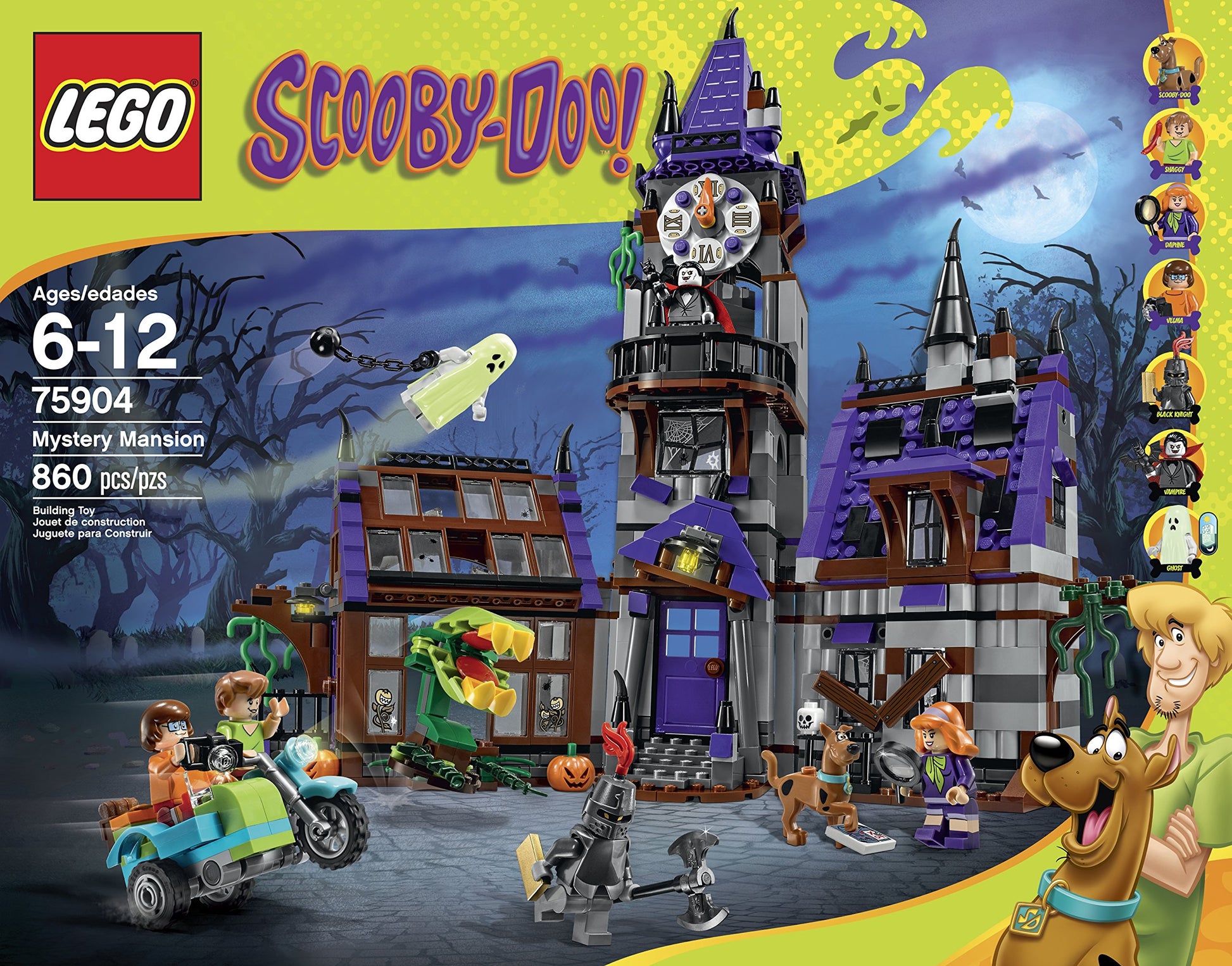 LEGO Scooby-Doo 75904 Mystery Mansion Building Kit
