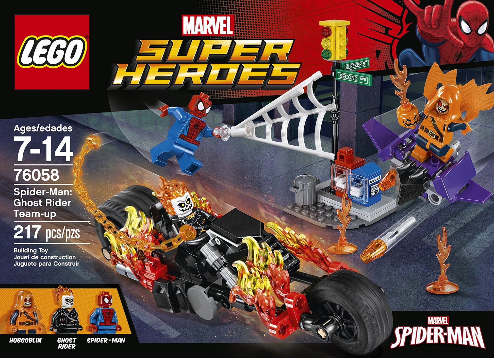 LEGO Marvel Super Heroes Spider-Man: Ghost Rider Team-up 76058 Spiderman Toy