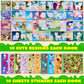 JOYIN 4-Pack Crafts for Kids Sticker Paint Book Gift Party Favor - Paint by Stickers Numbers for Kids Traveling - Safari Unicorn Dog Sea Animals