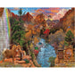 White Mountain 1000 Piece Jigsaw Puzzle Scenic Red Rock, Zion National Park