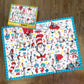 AQUARIUS Dr SeussCat in The Hat Wrapping Paper 1000 Piece Jigsaw Puzzle