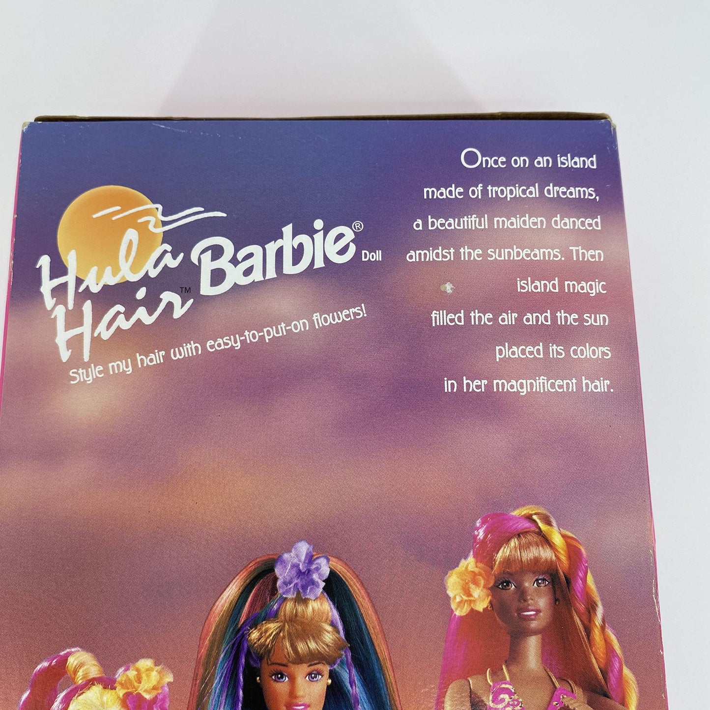 Barbie Pink & Gold Hula Hair