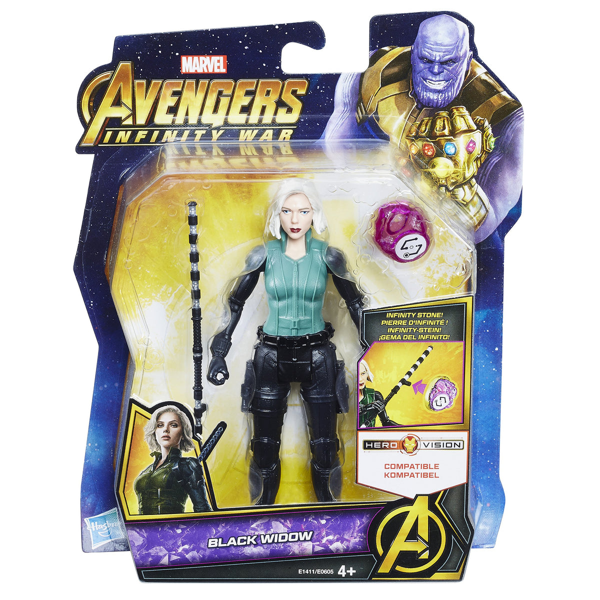 Marvel Avengers: Infinity War Black Widow with Infinity Stone