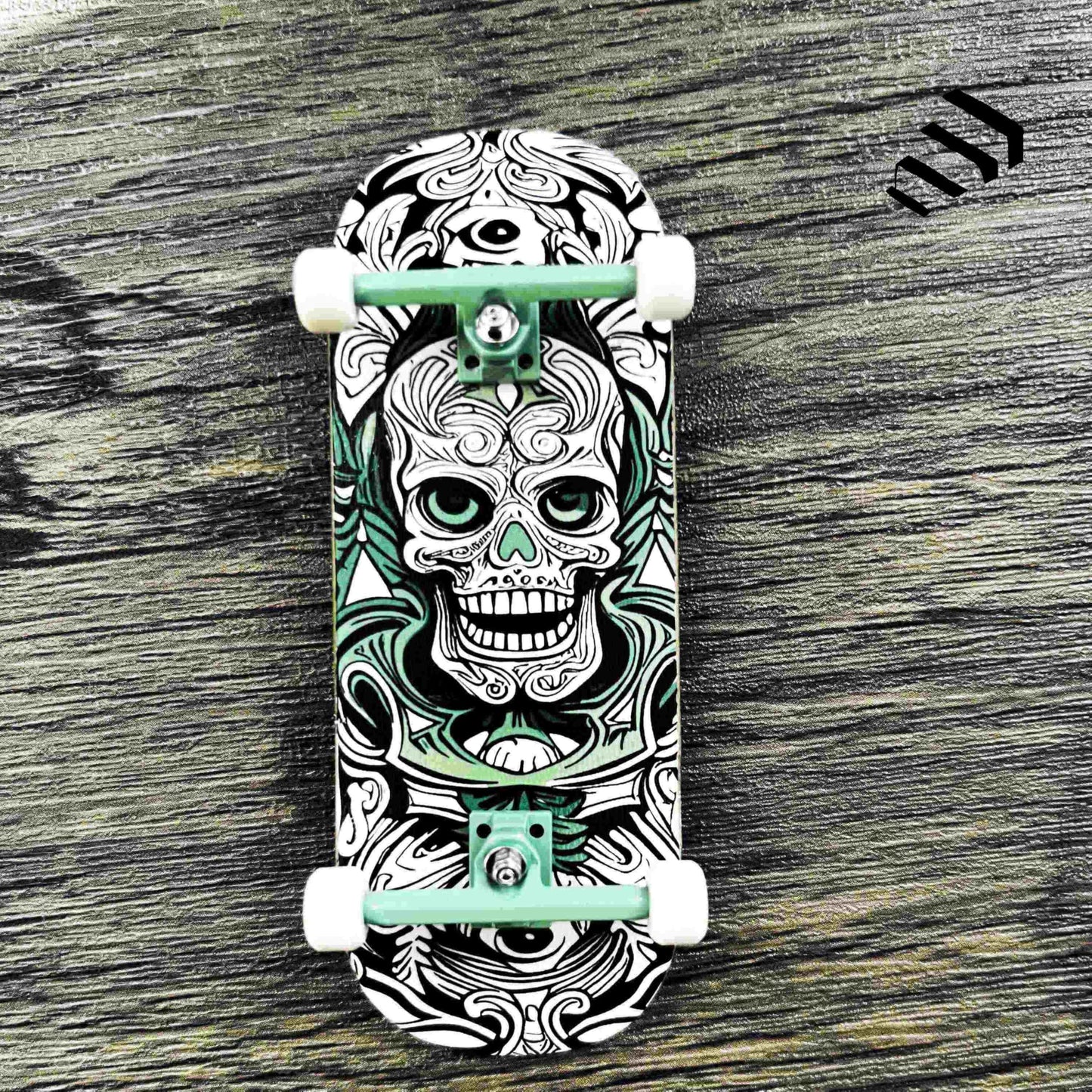 NOAHWOOD NW14.0 Fingerboard Complete (Short Nose Short Tail Deck 98x35.5mm 5-Layer Color Maple Pro concave Design Mini Skateboard Deck) +Pro 36mm Hex