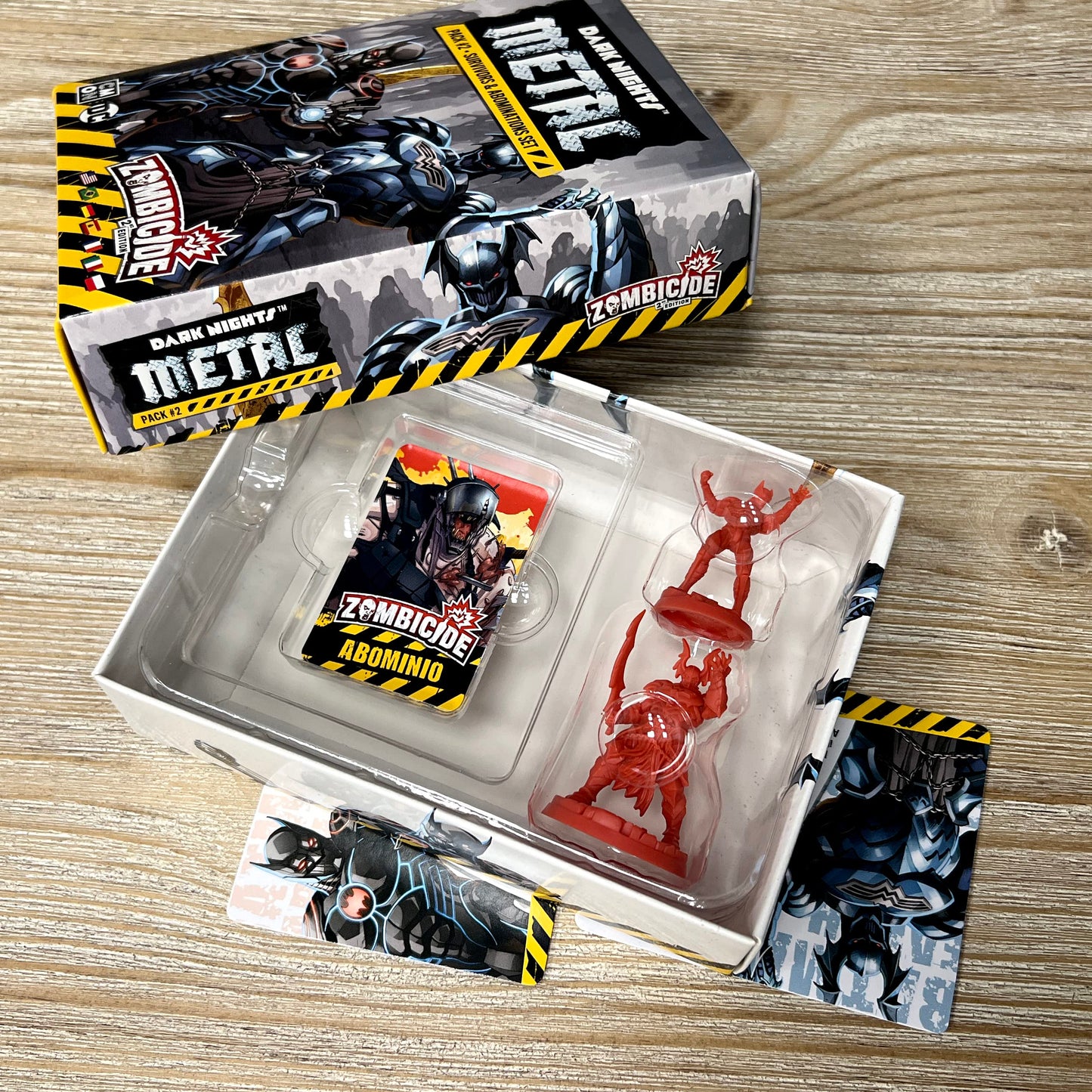 CMON Zombicide Dark Night Metal Pack #2 - Face Horrors Beyond The Dimensions with The Justice League! Cooperative Strategy Board Game, Ages 14+, 1-6