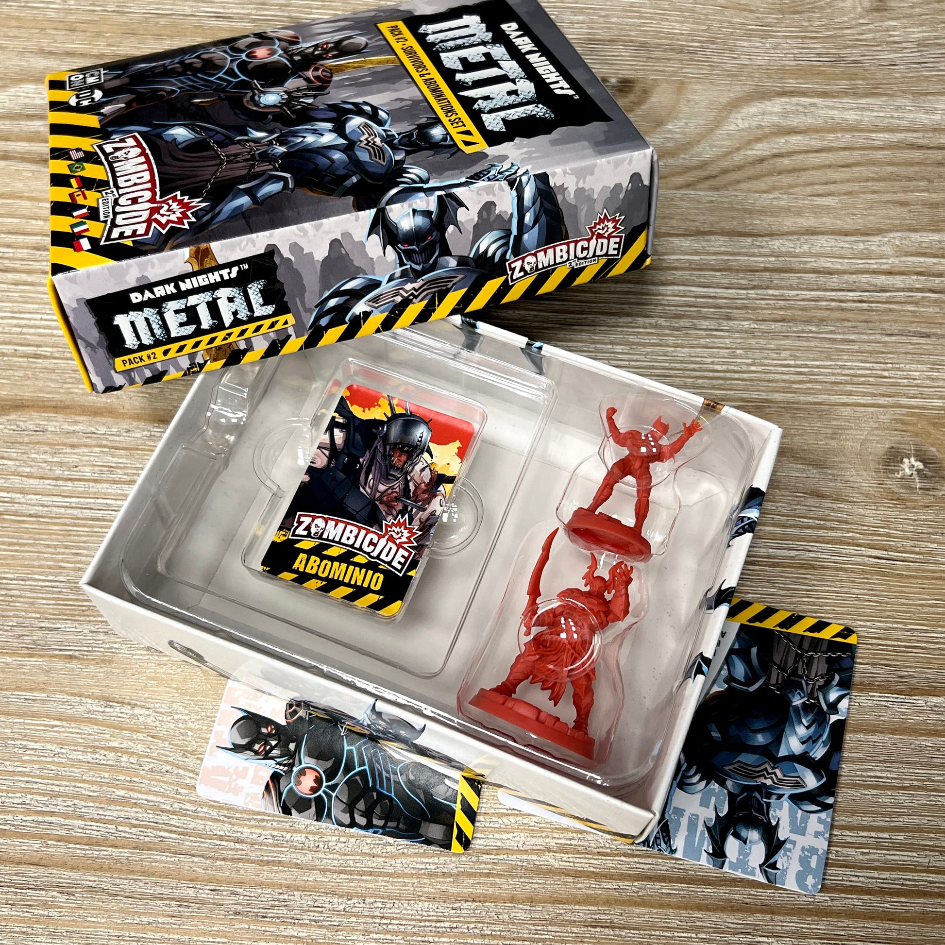 CMON Zombicide Dark Night Metal Pack #2 - Face Horrors Beyond The Dimensions with The Justice League! Cooperative Strategy Board Game, Ages 14+, 1-6
