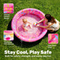 3 Pack 45" X 10" Inflatable Kiddie Pools, Watermelon & Pineapple & Cupcake Swimming Pool for Kids Seasonal Merriment, Indoor&Outdoor Water Pool Baby