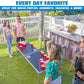 GoPong 6-Foot Cup Pong Table - Portable Folding Small Table for Party Games | Perfect for Indoor and Outdoor Games - Flip Cup Table with 6 Seamless