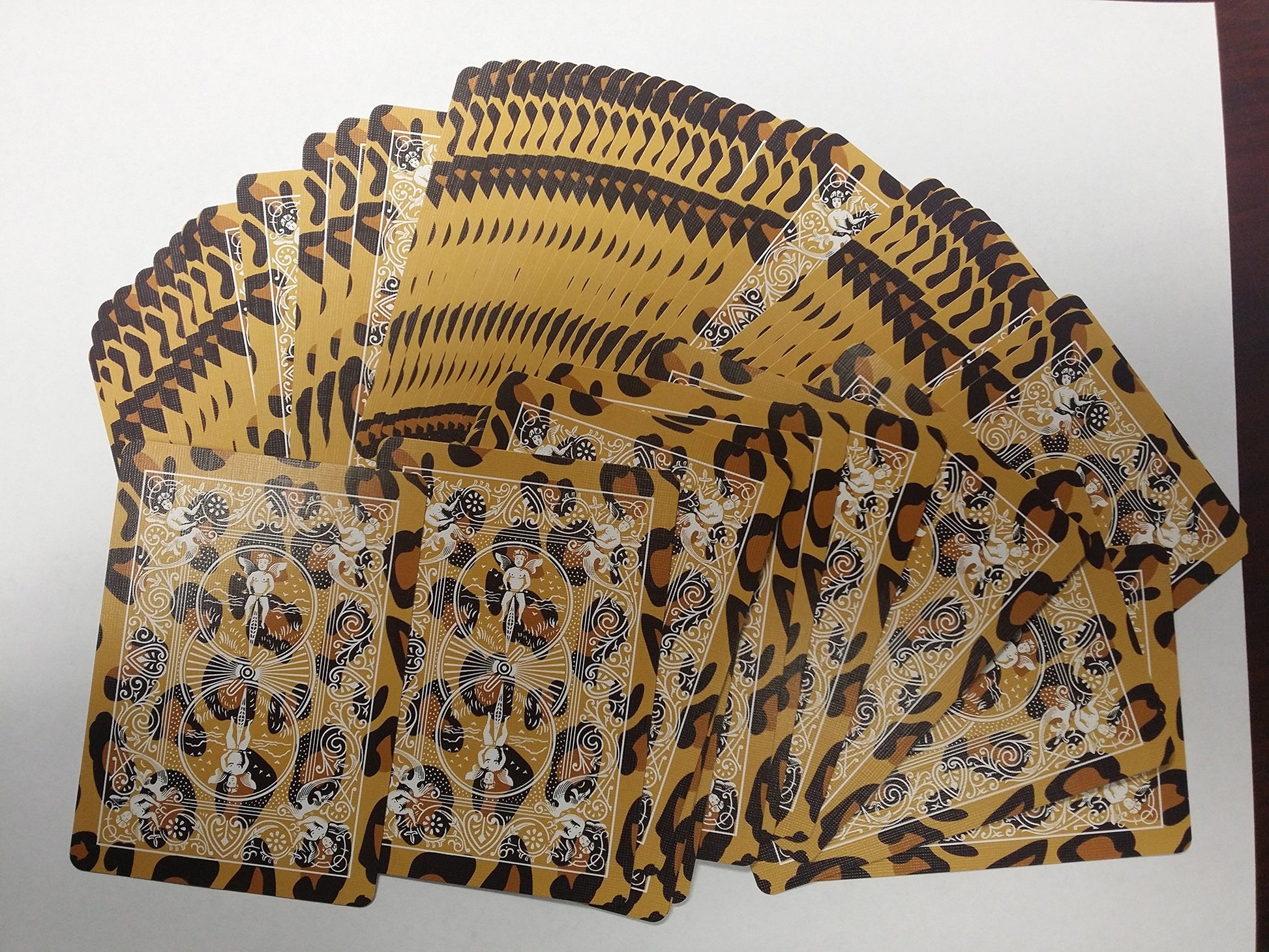 Bicycle Leopard Deck Playing Cards - Leopard Skin Back Design