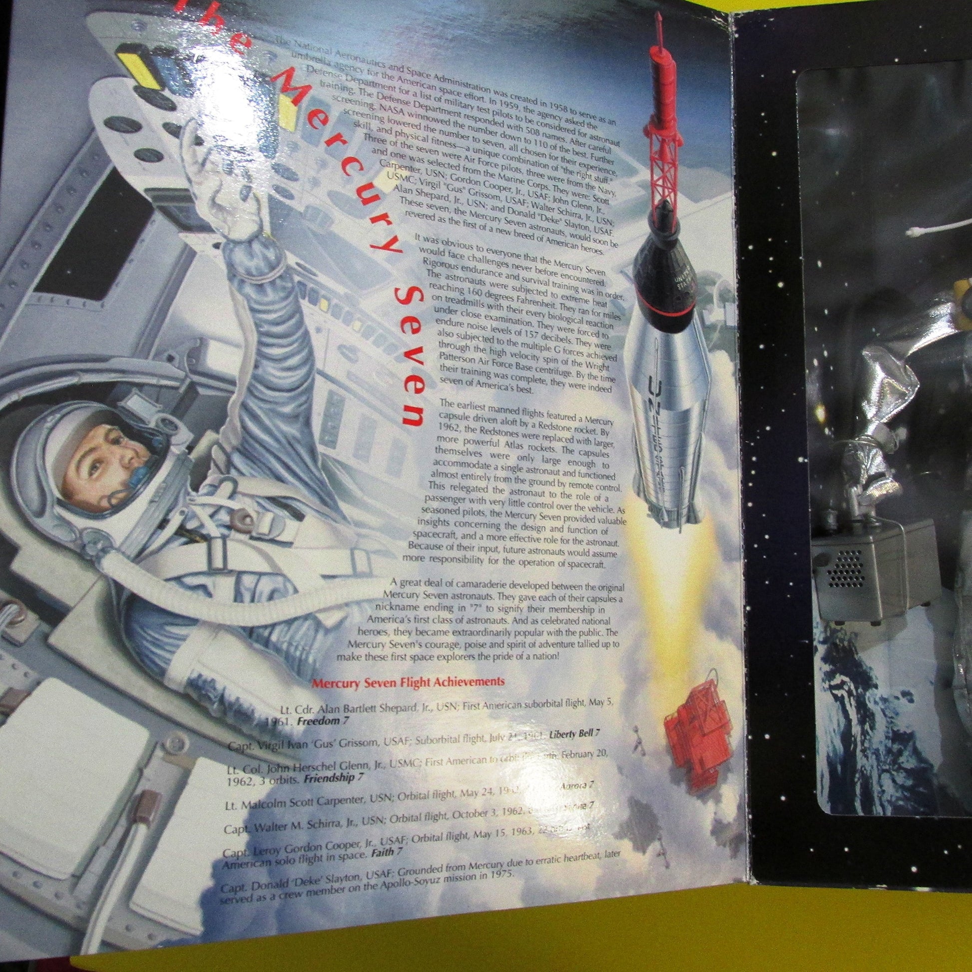 12" GI Joe Mercury Astronaut Limited Edition Action Figure (1997 Hasbro)