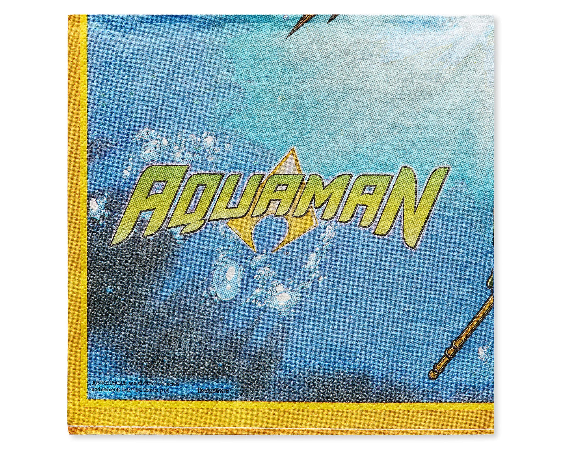 Aquaman Lunch Napkins, 16-Count