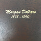 Dansco US Morgan Dollar Coin Album 1878 - 1890 #7178
