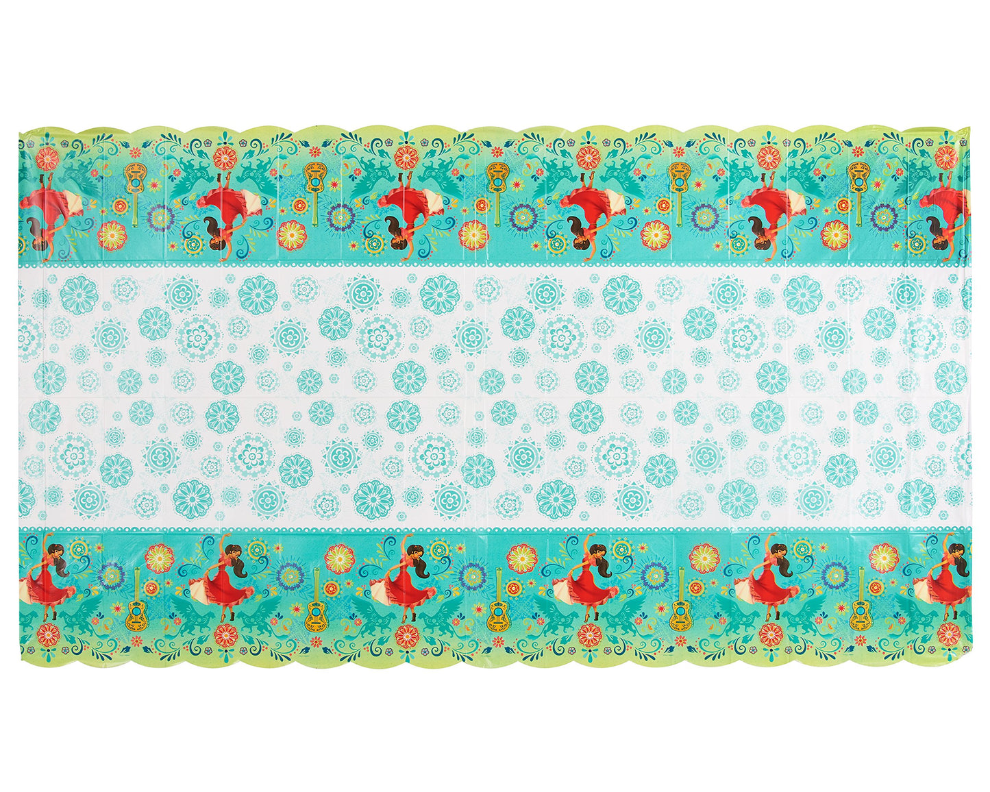 American Greetings Girls Elena of Avalor Party Supplies, Plastic Table Cover, 54" x 96"