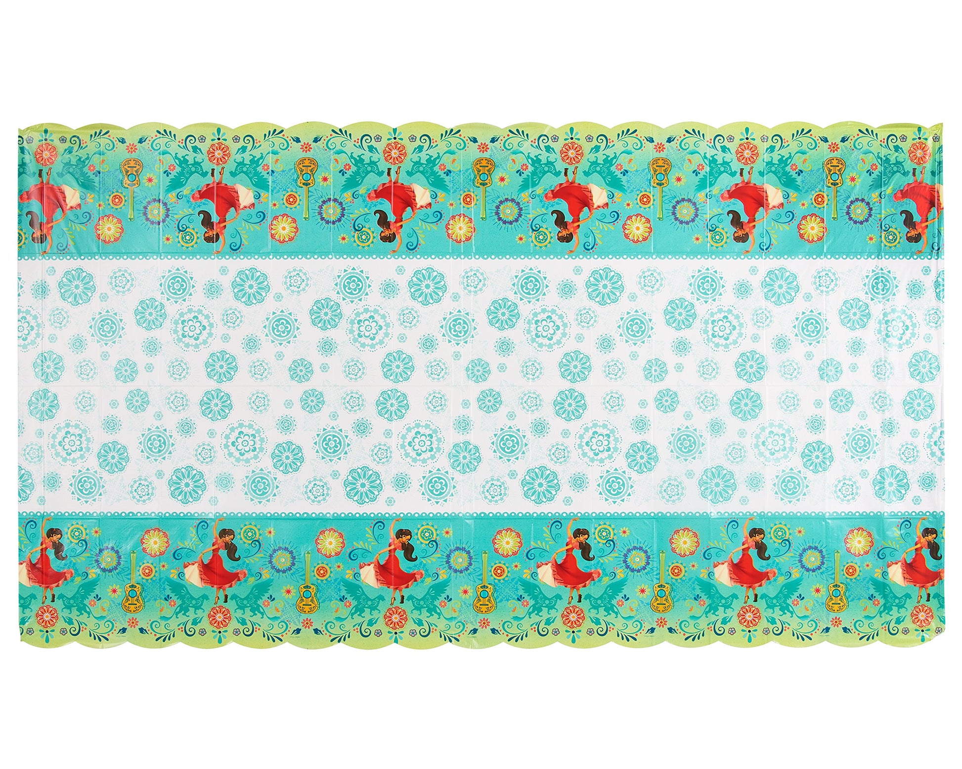 American Greetings Girls Elena of Avalor Party Supplies, Plastic Table Cover, 54" x 96"