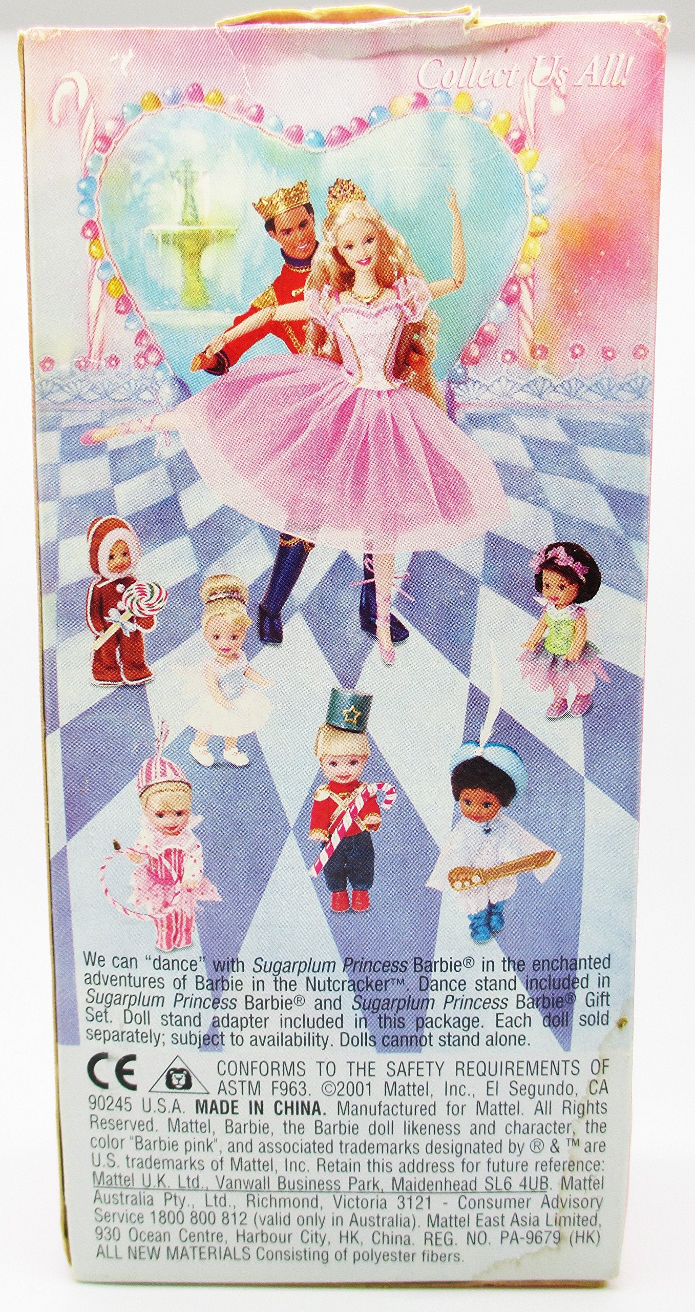 Mattel Barbie Nutcracker Kelly Tommy As Colonel Candy Doll (2001)