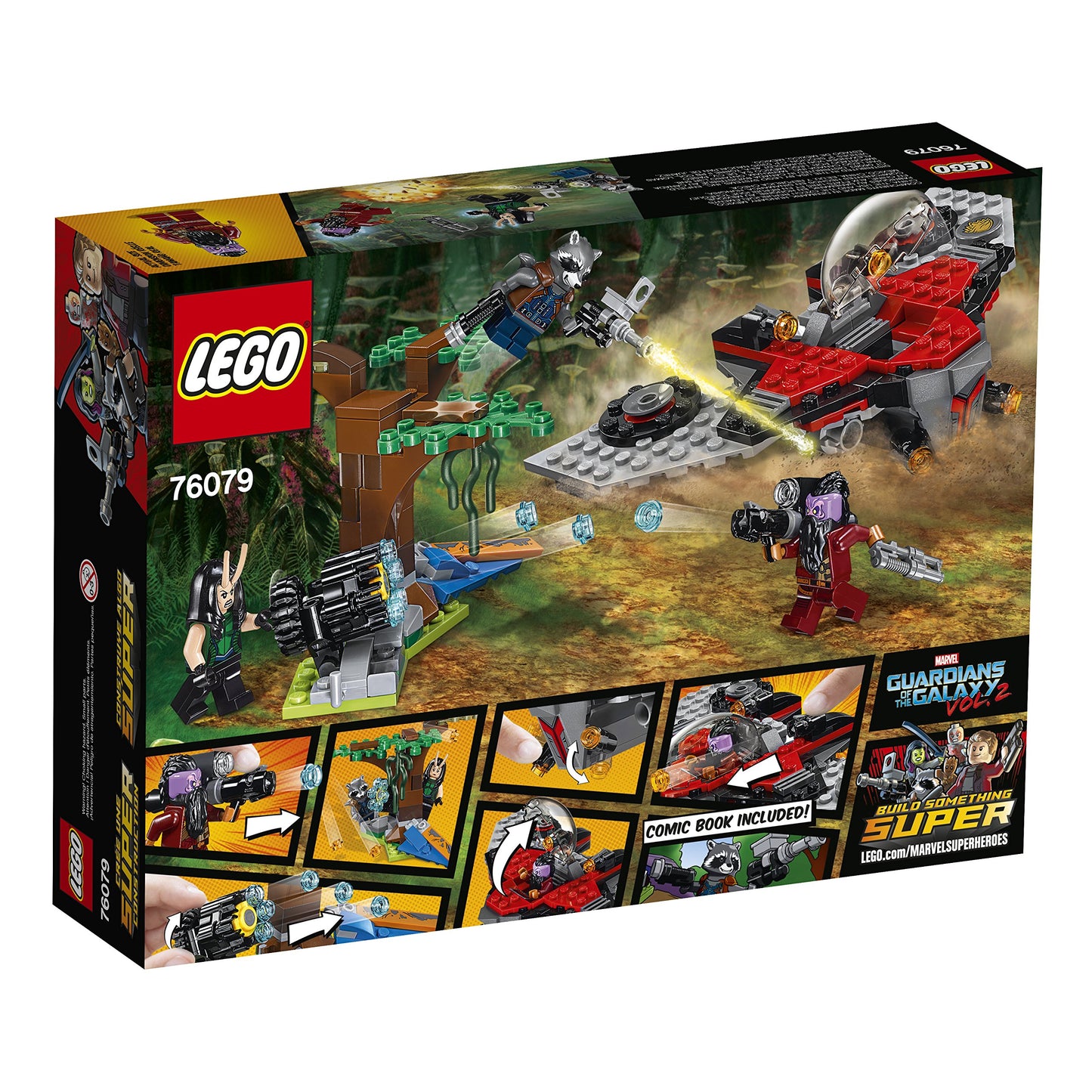 LEGO Marvel Super Heroes Ravager Attack 76079