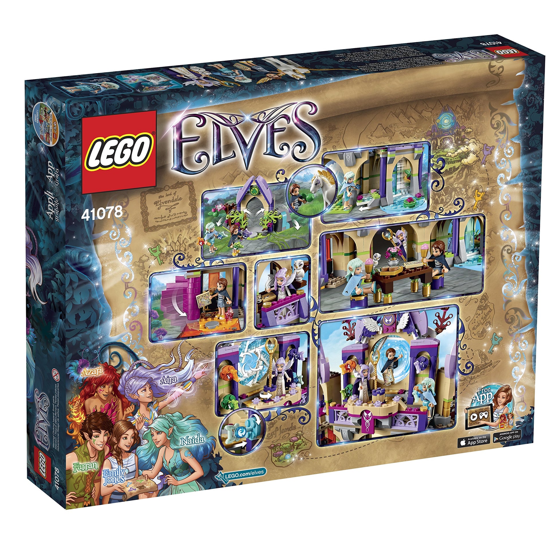LEGO Elves 41078 Skyra's Mysterious Sky Castle Building Kit