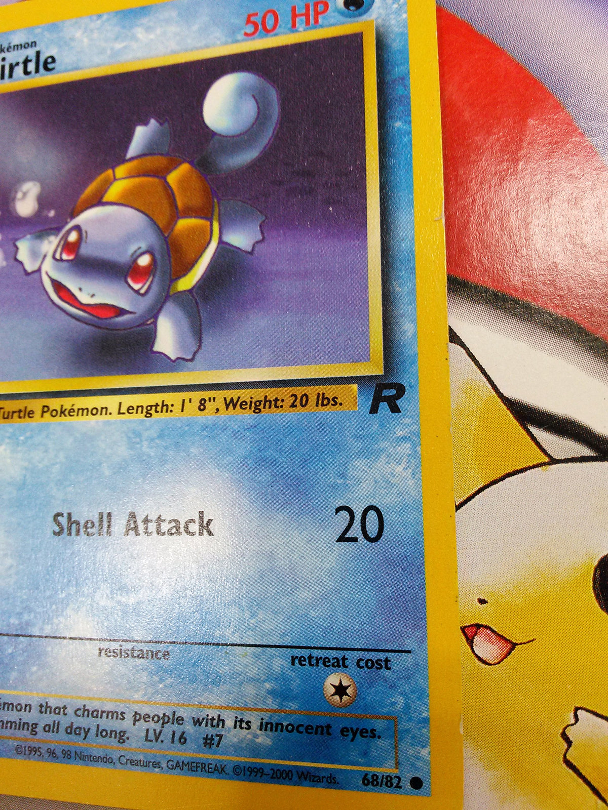Pokemon - Squirtle (68) - Team Rocket - 1st Edition