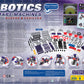 Thames & Kosmos | Robotics Smart Machines: Rovers & Vehicles | Kids 8+ | STEM Kit builds 8 Robots | Color Manual to help with assembly | Requires