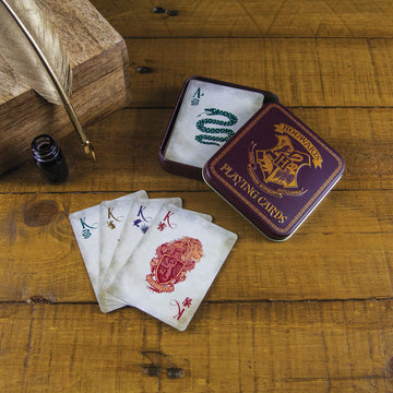 Paladone Harry Potter Playing Cards with Hogwarts House Symbols