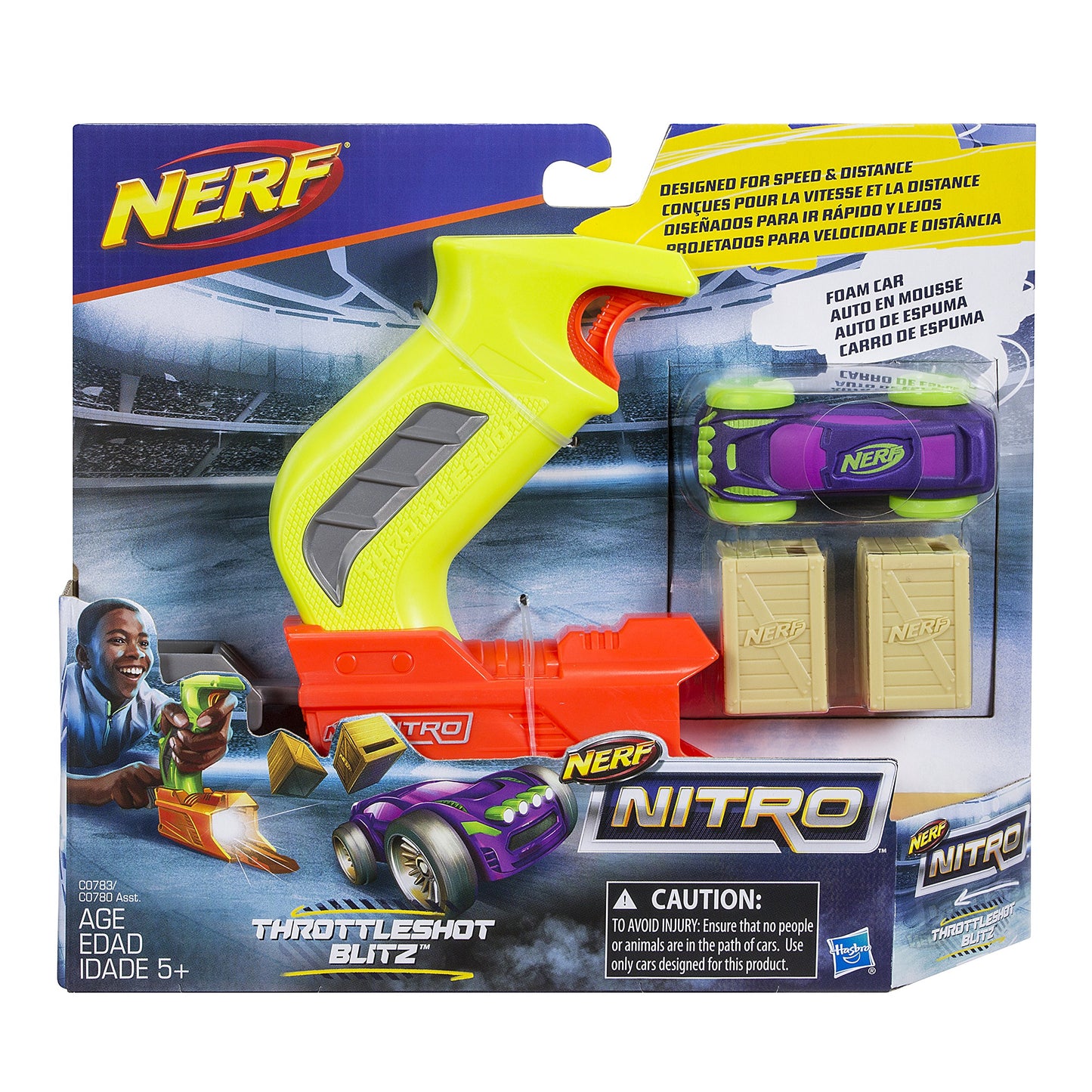 Nerf Nitro ThrottleShot Blitz, Light Green